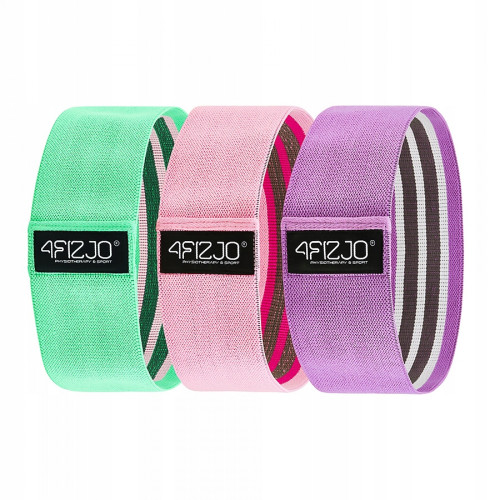 Купить Резинка для фитнеса  4FIZJO Hip Band 3 шт Mix в Киеве - фото №1